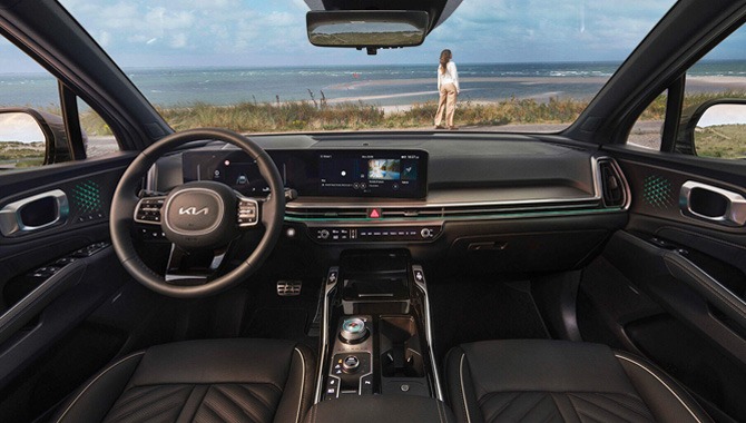 The New Kia Sorento - Interior